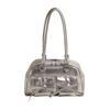 Bow Underarm Bag Women's New Niche Baguette Bag Bowling Commuter Versatile Shoulder Handbag