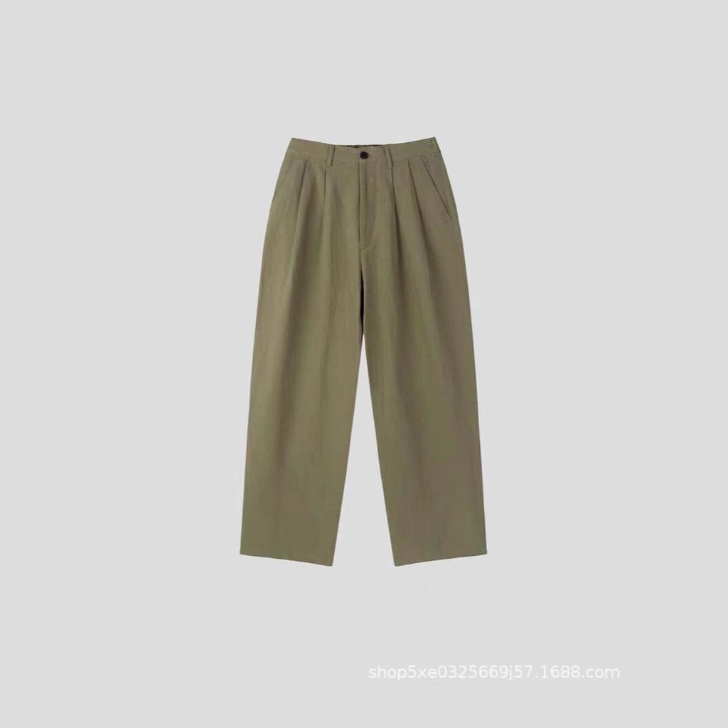 Herren Koreanischer Stil Weites Bein Locker Lässig Lange Business-Hose