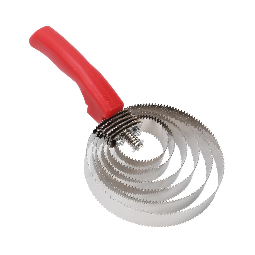 Stainless Steel Curry Comb for Sheep Horses Cows Relieve Itching Stable Supplies6 Rings