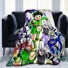 Anime hunter x hunter cobertor de lã macia cama 3d impressão colcha casa sofá japão mangá lance cobertores para menino criança crianças presentes