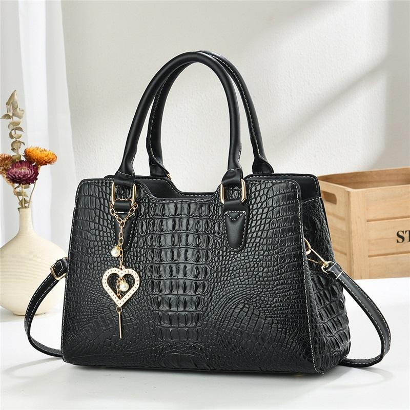 Crocodile Pattern Women Handbag Luxury Elegant Shoulder Crossbody Bag Fashion Daily Purse