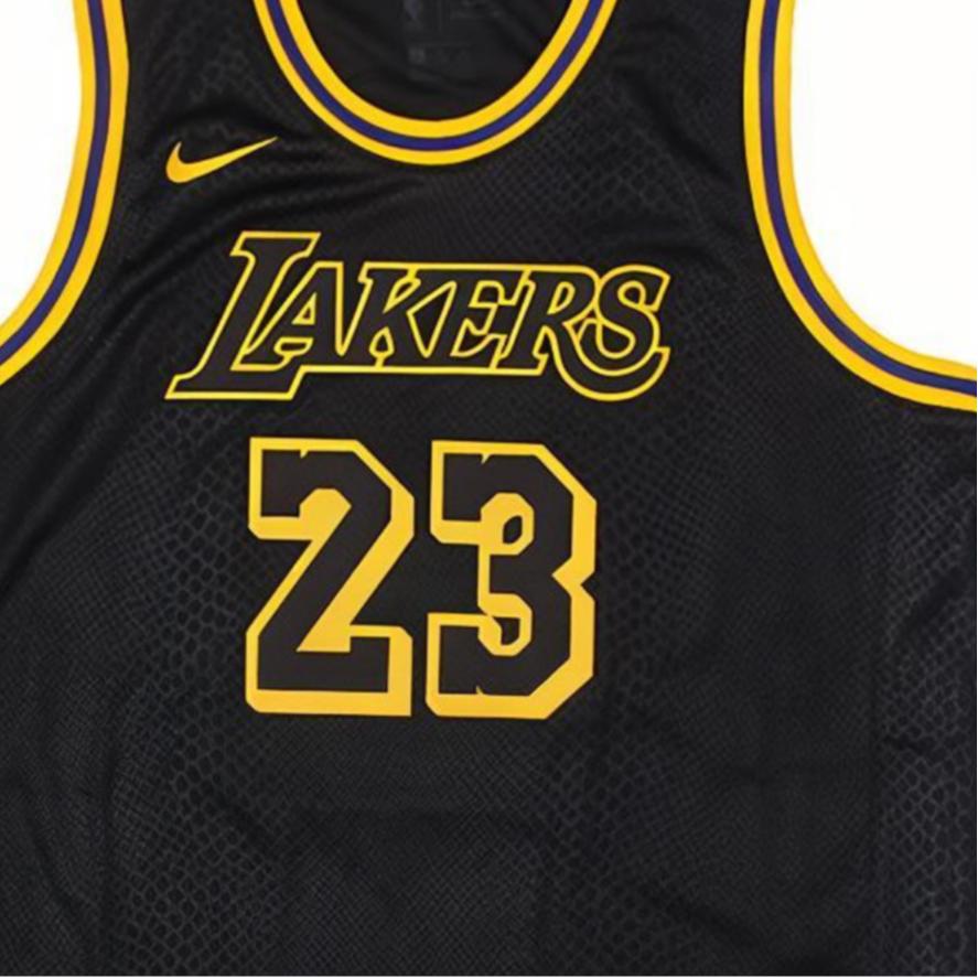 Nike Los Angeles Lakers No. 23 LeBron James Youth Sleeveless Basketball Jersey Unisex Jersey Black 3Z2B7BY1P-LAKJL
