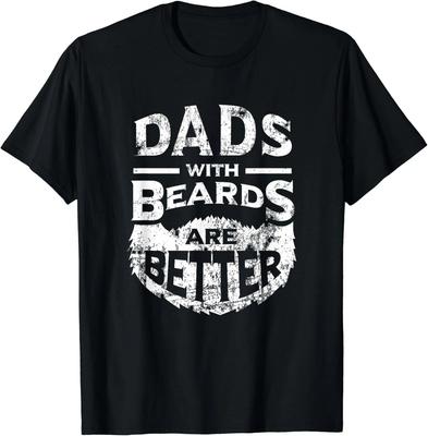 Väter mit Bärten sind Besser Distressed Geschenk Unisex T-Shirt
