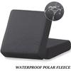 Waterproof Plain Sofa Cushion Cover Jacquard Elastic Sofa Slipcovers For Living Room Chaise Lounge L-Shaped Sofa Seat Cover
