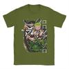 Unisexs Zoro T Shirt Ones Pieces Pure Cotton Clothing Vintage Short Sleeve Crew Neck Tee Shirt Plus Size Tshirt