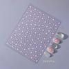 European and American Style 3D Five-Pointed Star Nail Art Stickers (Model DH-1109)