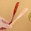 Butter Knife Solid Wood Curved Handle Butter Jam Mix Fillings Scrape Batter Butter Spreader Kitchen Tool