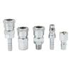 18pcs Coupling Kit Air Tool Connectors Air Tool Applications Air Compressor Connectors Set Pipe Fitting 20x20x2cm