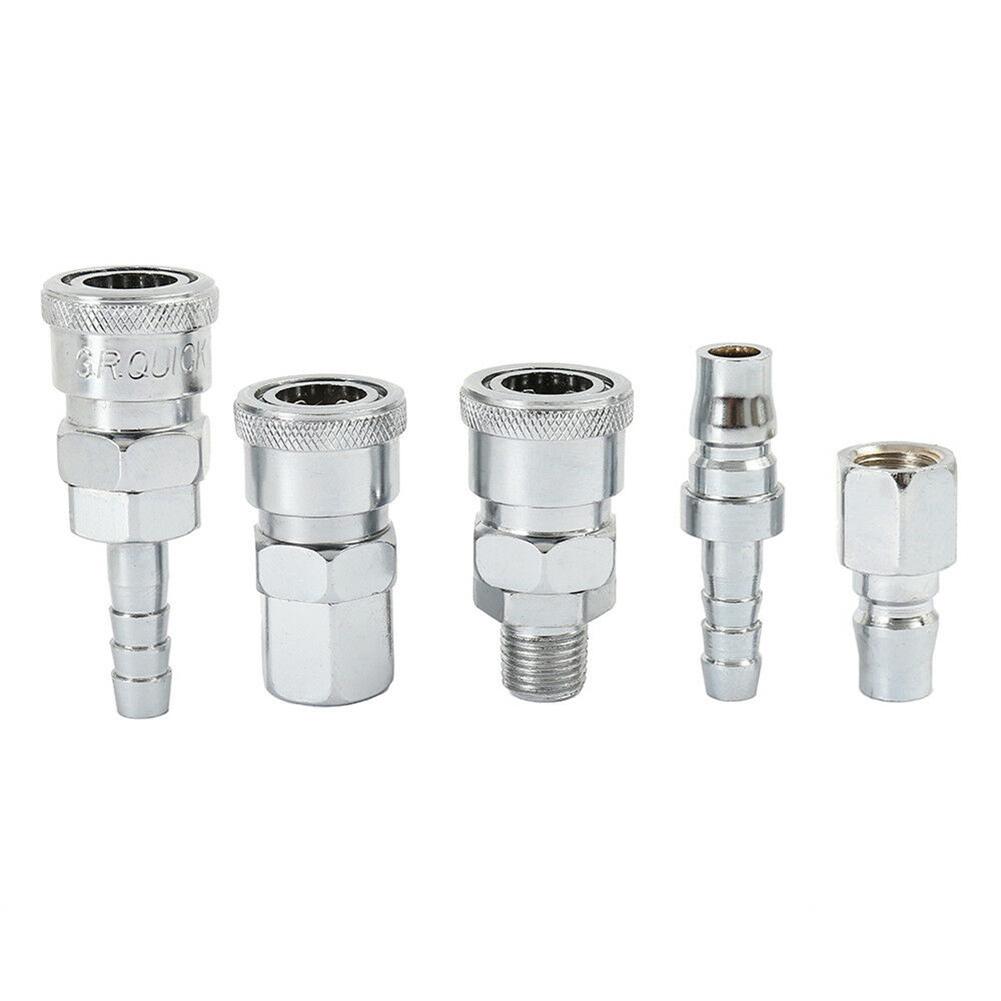 18pcs Coupling Kit Air Tool Connectors Air Tool Applications Air Compressor Connectors Set Pipe Fitting 20x20x2cm