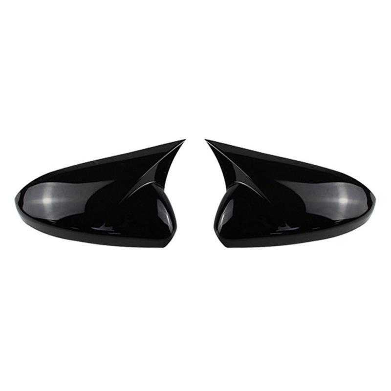 

Накладка на зеркало заднего вида с рисунком из углеродного волокна для Cruze 09-12 - Глянцево-черная декоративная накладка