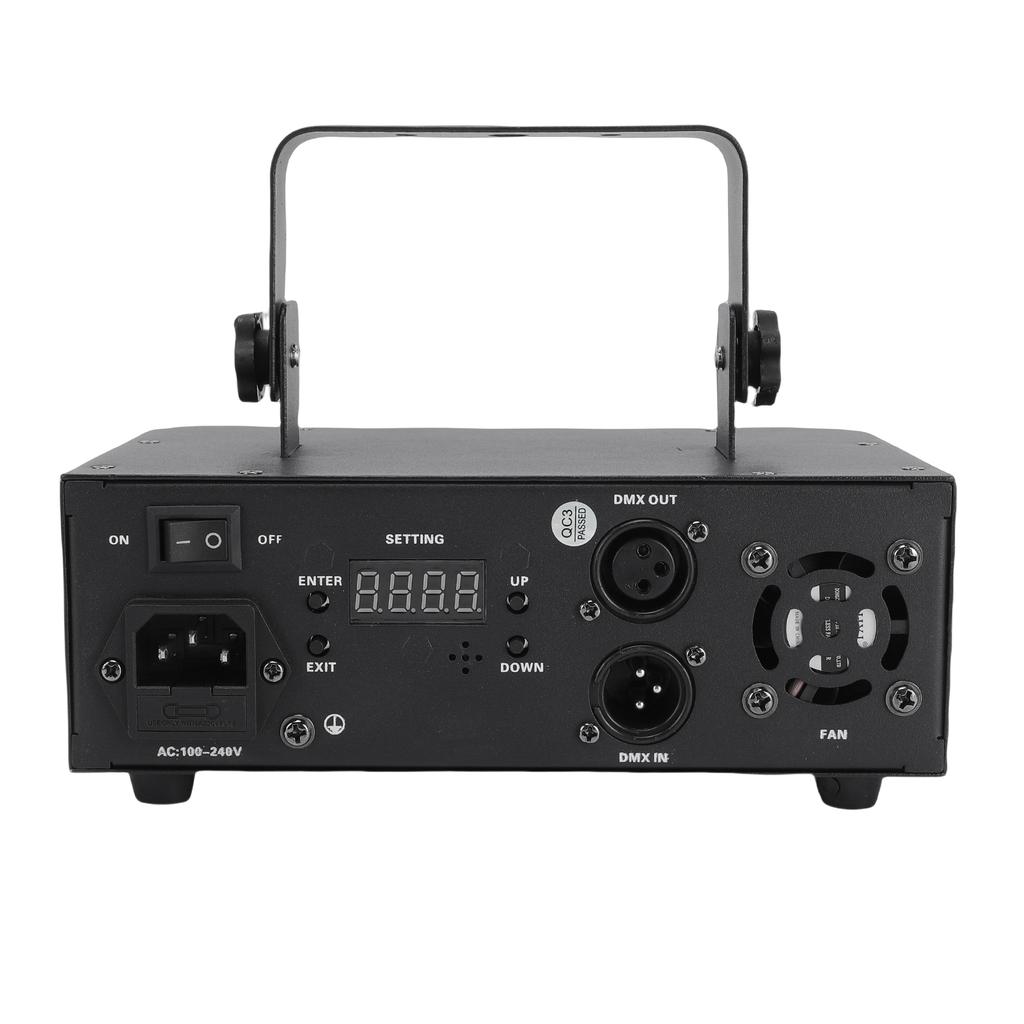 3D Animation RGB DJ Stage Light, 50W Disco Projector Light, DMX512, Sound Activated, Remote Control, Party Lighting for