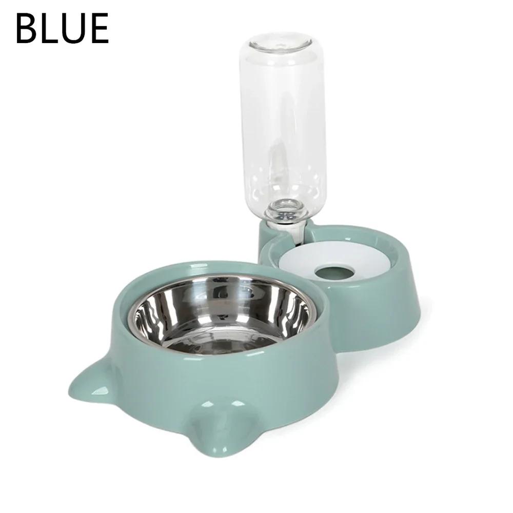 Automatic Feeder for Cat, Dog, Kitten - 1.8L Food and Water Container, Bubble Pet Bowls, Fountain Drinking, Pet Supplies
