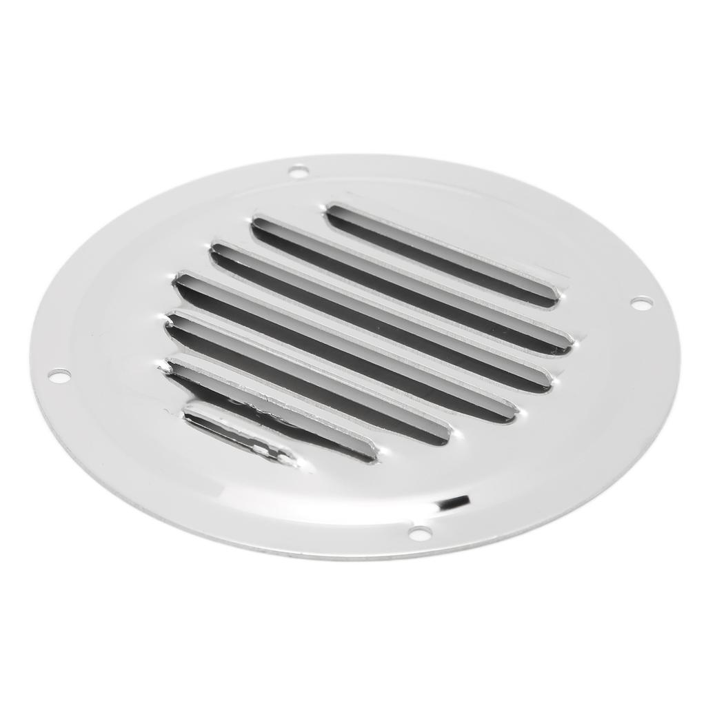 Air Vents Stainless Steel Round Louver Wall Ventilation Outlet for Yacht Caravans Home Kitchen