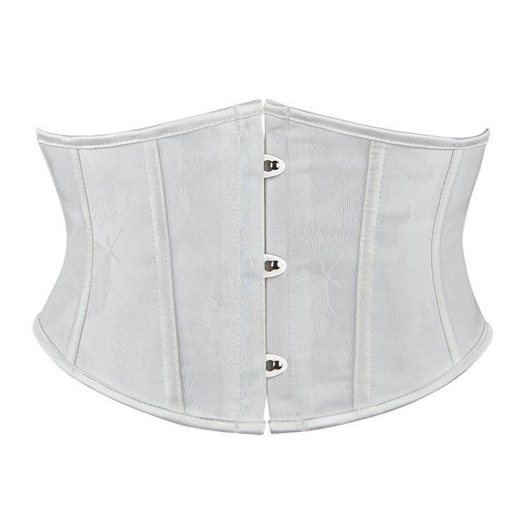 

Women s 18cm Cinched Waist Corset Vest - Tummy Control & Body Shaping Large белый
