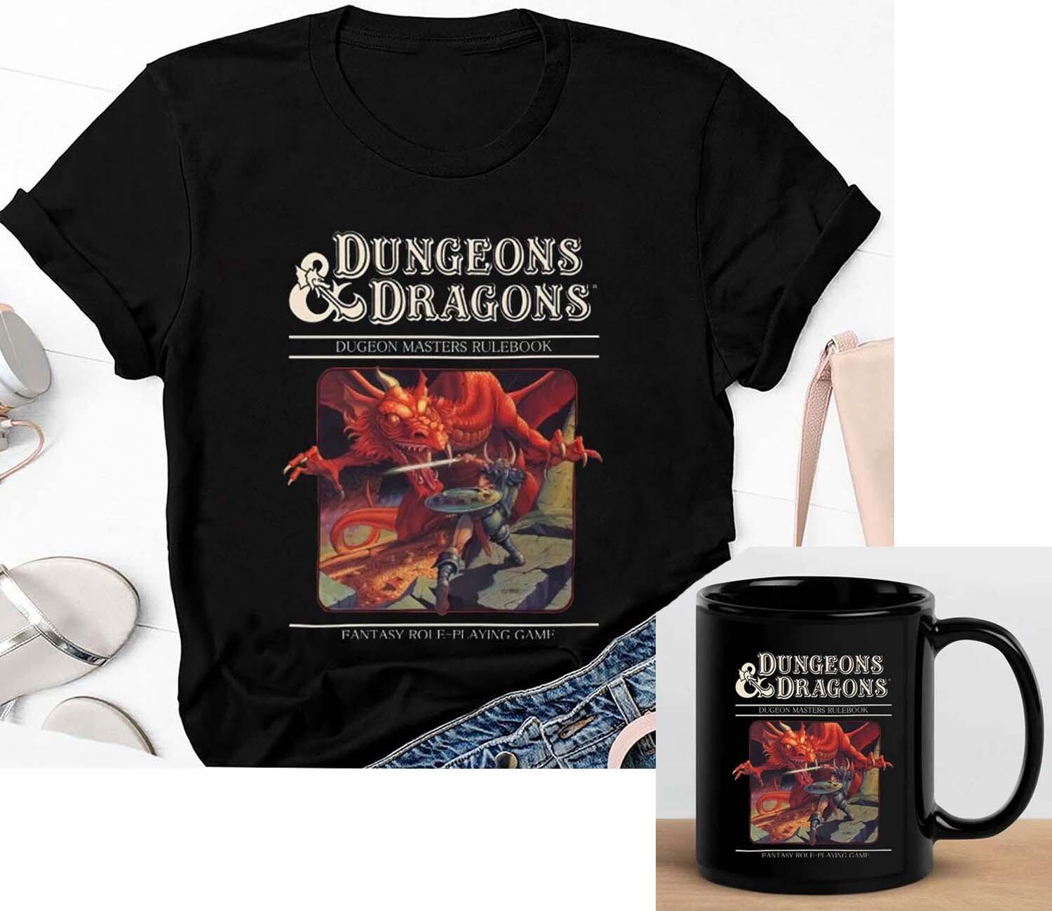 Vintage Dungeons Dragons 1974 T-shirt DnD Coffee Mug XXXXL
