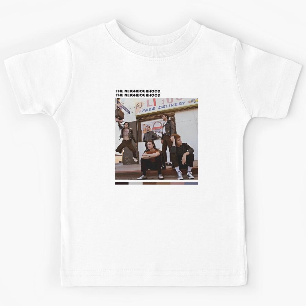 nbhd album tour black strokes Kids T-Shirt 150