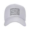 Everything Is Fine Trust Your GovernUnisext  Golf Cap Accessories Retro  Snapback Hat For Unisex Women Travel Headewear  Adjustable