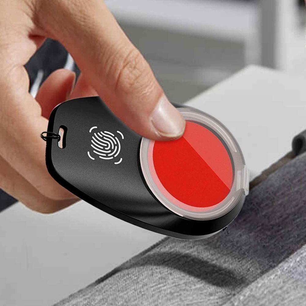 Clear Stamping Thumbprint Ink Pad Anti-Fake Red Stamp Pad Mini Finger Signature Inkpad  Contract