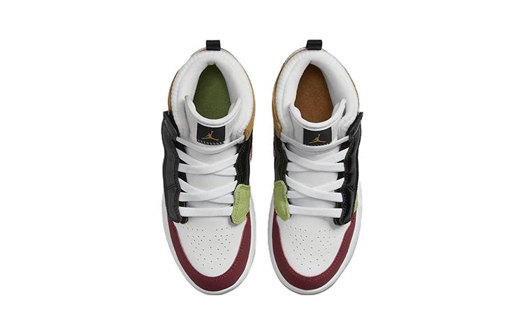 Jordan Air Jordan 1 Mid Alt SE Trendy Slip Resistant Cushioning Abrasion Resistant Mid top Vintage Basketball Shoes DR6962-100
