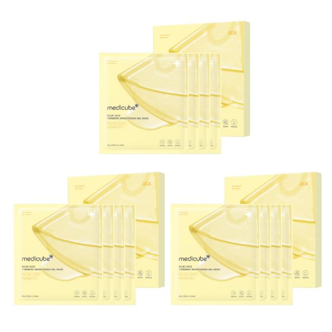 MEDICUBE Kojic Acid Turmeric Whitening Gel Mask (28g / 0.99 oz) (3 Options)