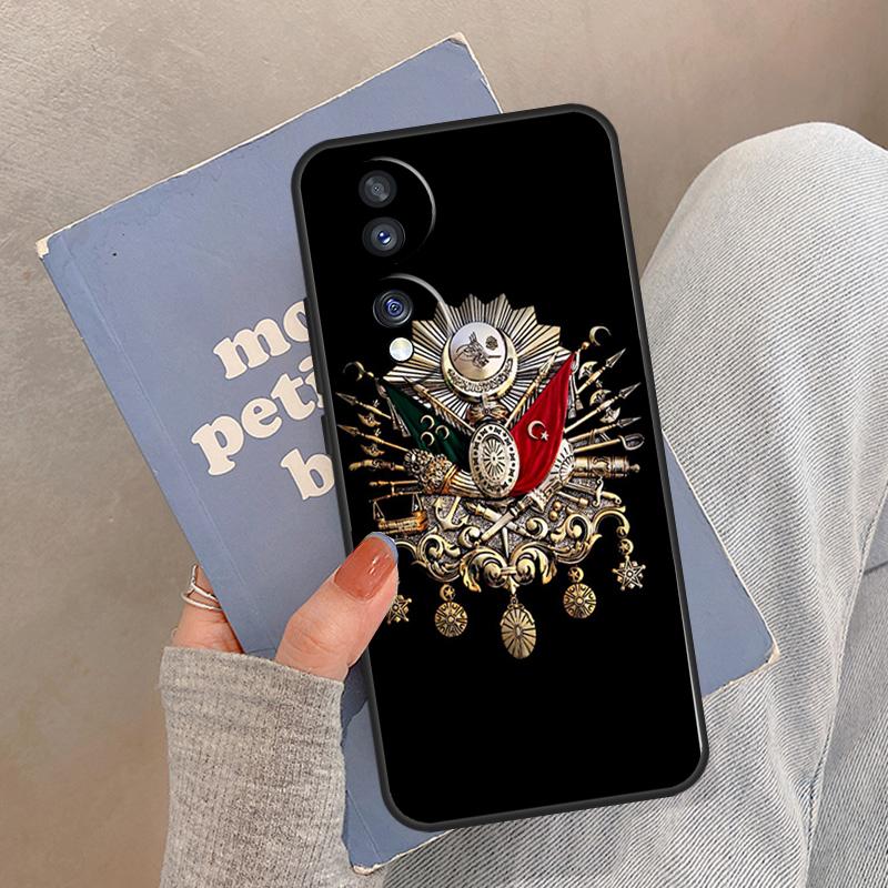 Ottoman Empire Coat Of Arms Case For Honor Magic 8 5 6 7 Pro Cover For Honor 400 200 Lite 50 70 90 X8a X8b X9a X9b X9c
