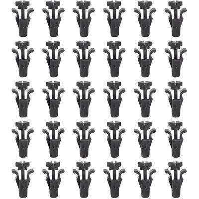 30pcs 76882-0M060 Grille Bumper Cover Retainer Fasteners For Nissan