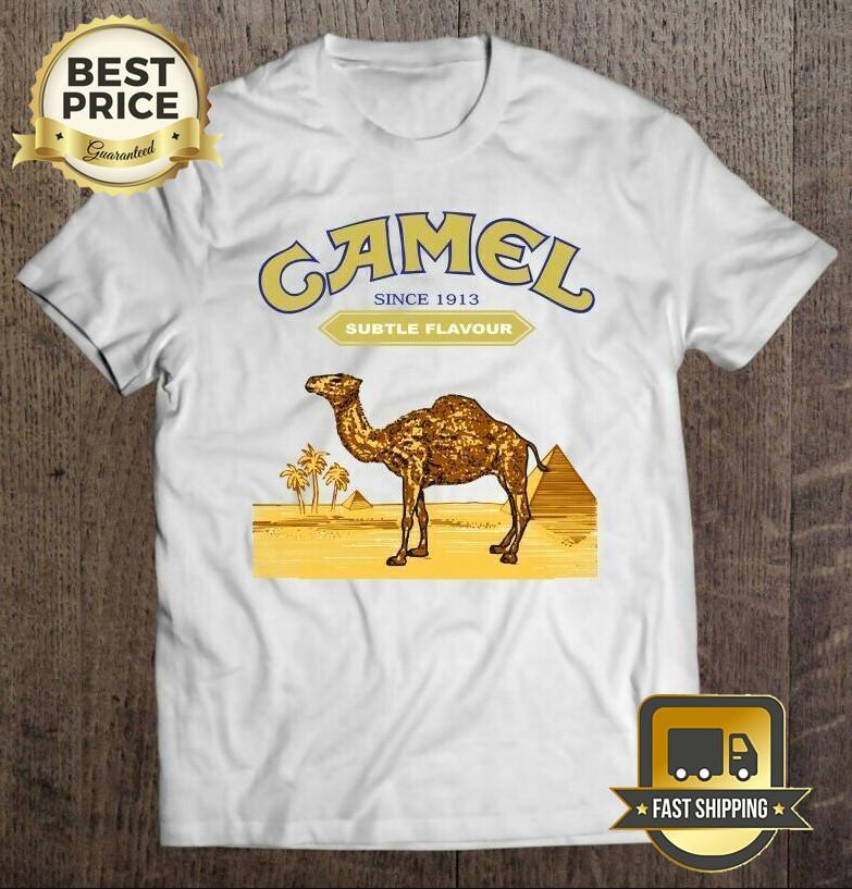 NEW Camel Cigarettes White T-Shirt Unisex Cotton S-5XL Unisex T-Shirt S