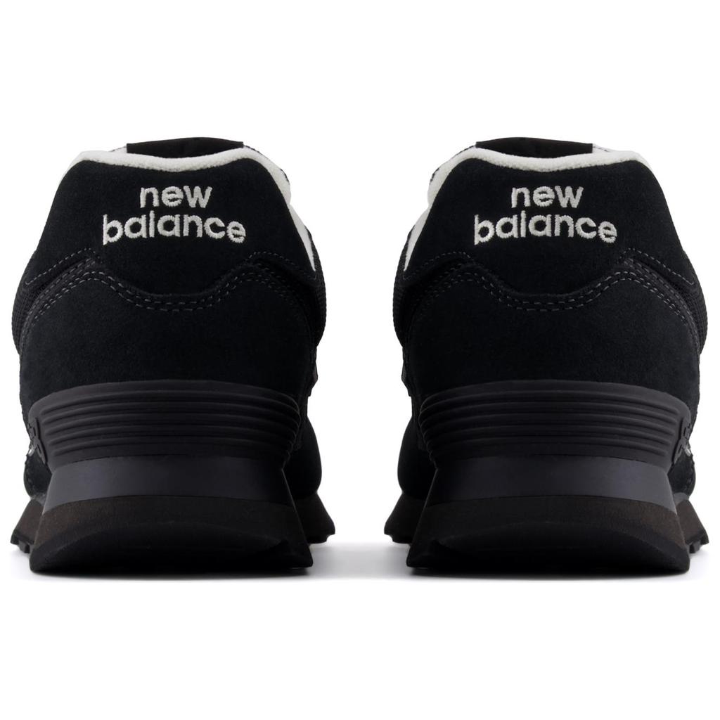 Niko And ... X New Balance NB 574 Low Top Casual City Commute Running Shoes Unisex Black Sneakers U574NAB