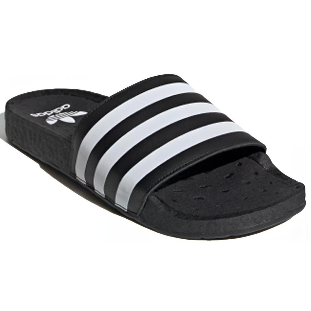 adidas Adilette Boost Slides 'Core Black White' Men's FU9884