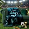 Go Team Kraken! Throws Blanket Flannel Blankets Plush for Couch Bed Gifts for Men Women Travel picnic blanket Christmas fan gifts