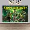 Fondo de foto de Hulk, superhéroe, gigante de dibujos animados verde, decoraciones para fiesta de cumpleaños infantil, artículos para baby shower.