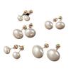 Shi Jia Mantou Lux Pearl Earrings 925 Silver Studs for Women 2024