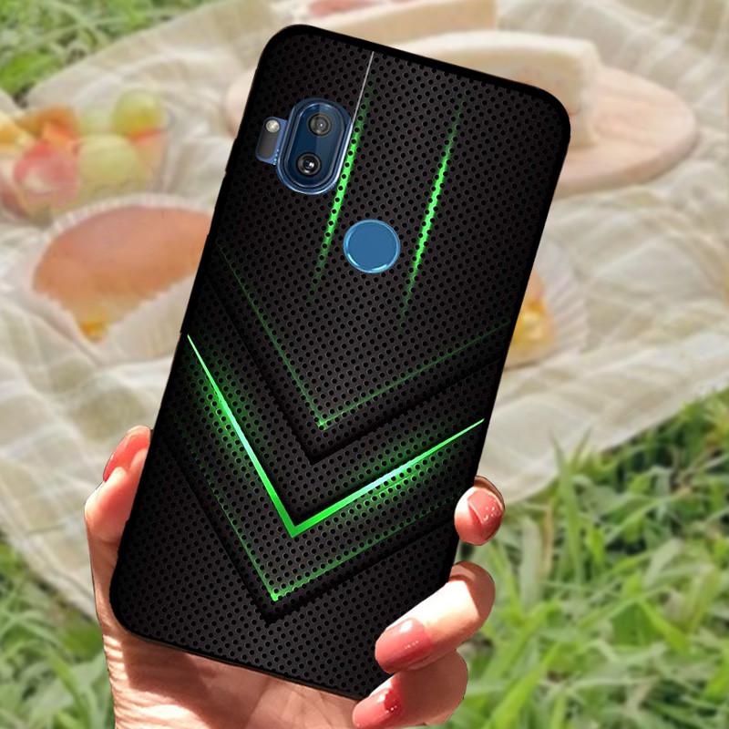 For Moto One Hyper Case Cover For Moto OneHyper Silicone Soft Marble Black Bumper Funda Coque for Moto One Hyper Protective Capa