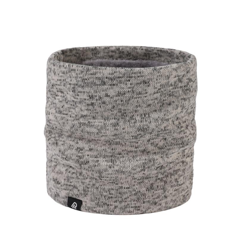 Winter warm neck scarf women's turtleneck wool new versatile men's scarf knitted velvet neck cover