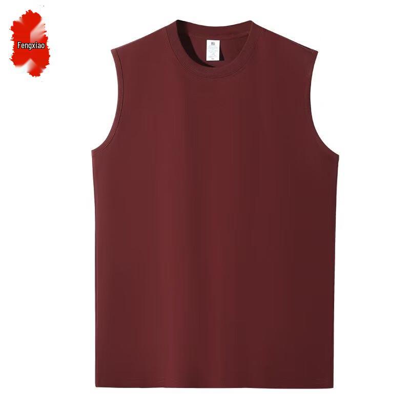 

Men s Pure Cotton Breathable Sleeveless Sports Vest 3XL