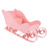 Christmas Sled Car Ornament Gift Plastic Sled Car Ski Car Small Ornament Children's Gift Desktop Decoration
