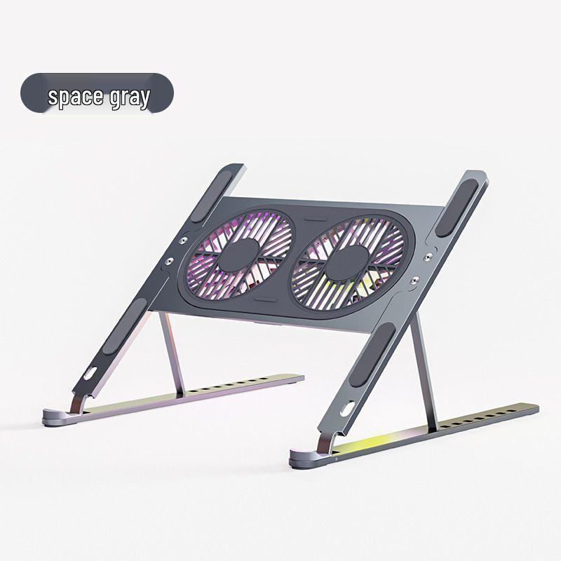 Aluminum Gaming Laptop Cooling Stand with Fan