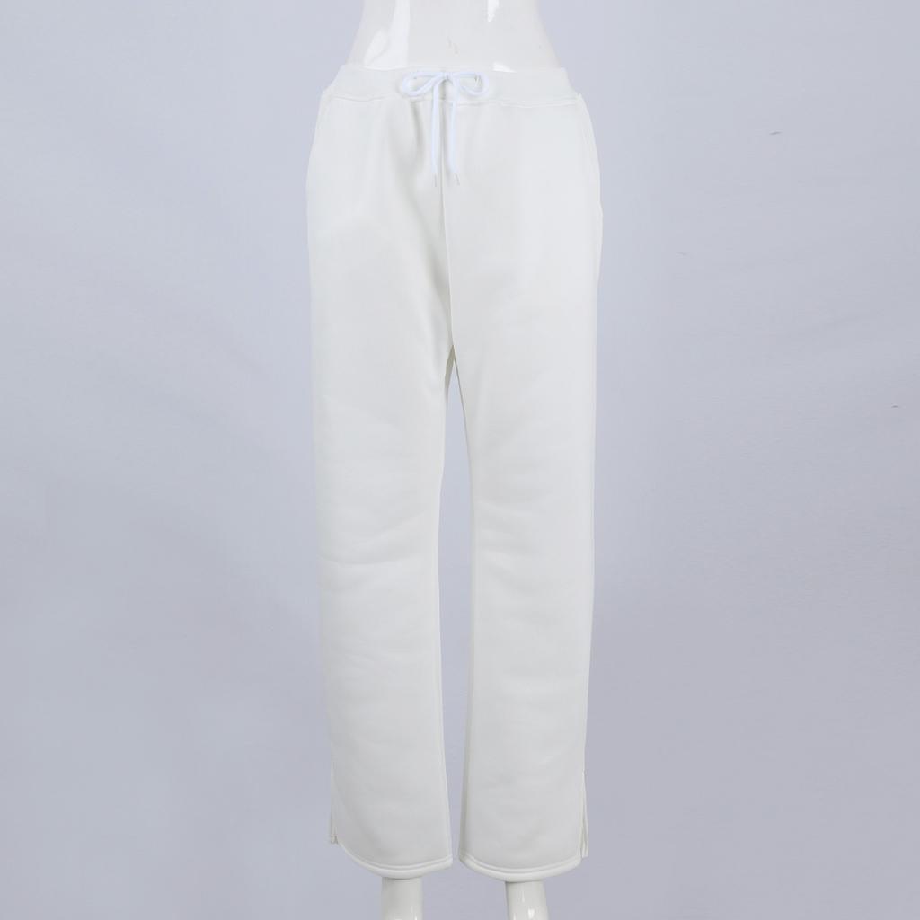 Pantalon Long décontracté pour femmes, 9 pantalons, ample, taille haute, en coton et lin, jambes larges, avec poches