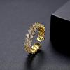 New Fashion Trend Unique Design Elegant Exquisite Vintage Pearl Open Ring Women Jewelry Party Premium Gift