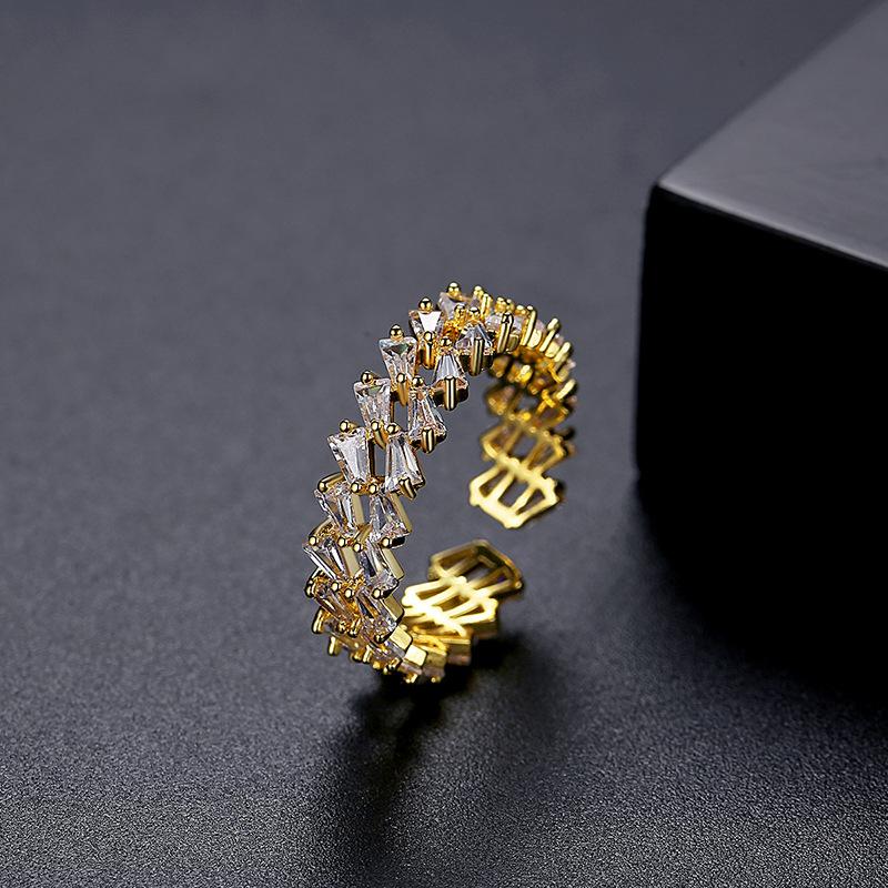 New Fashion Trend Unique Design Elegant Exquisite Vintage Pearl Open Ring Women Jewelry Party Premium Gift