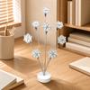 Desktop Memo Clip Holder with Snowflake Clips Decorative Picture