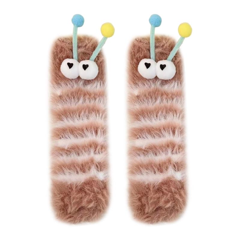 Women Thicker Warm Fuzzy Socks Plush Warm Winter Socks for Sleep Home,Soft Cosy Socks Funny Ankle Crew Socks Streetwear