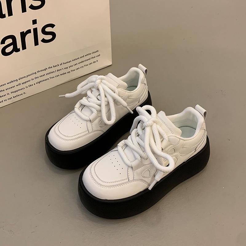 Rutschfeste Ledersportschuhe für Mädchen - Herbstkollektion 2026 für Schüler