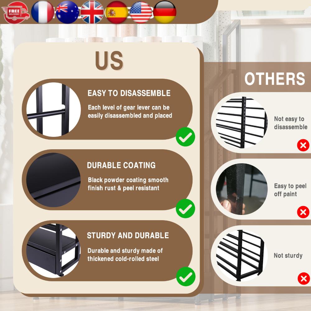 

Fabric Roll Storage Rack 3 Tier Textile Fabric Display Rack Metal Vinyl Roll Storage Rack for Vinyl Roll Tablecloth PVC Film United States