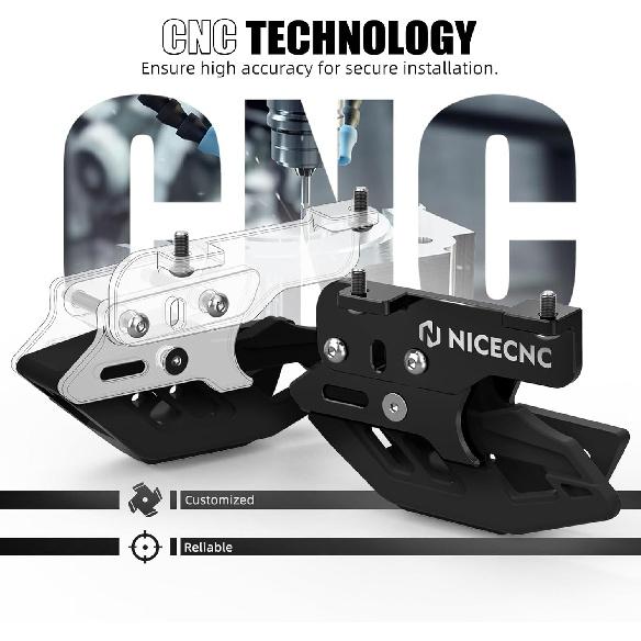 NICECNC Motorcycle Rear Chain Guide Cha Protection Pulley Stabilizer Chain Case Compatible with Yamaha Tenere 700 /XTZ700 -2024, Tenere 700 Rally