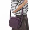 Small monochromatic square bag for women washed canvas shoulder bag for cell phone versatile casual bag