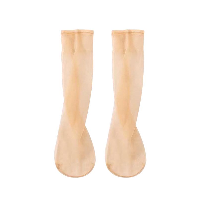 SK Invisible Seamless Crystal Silk Ultra-Thin Transparent Short Socks for Summer