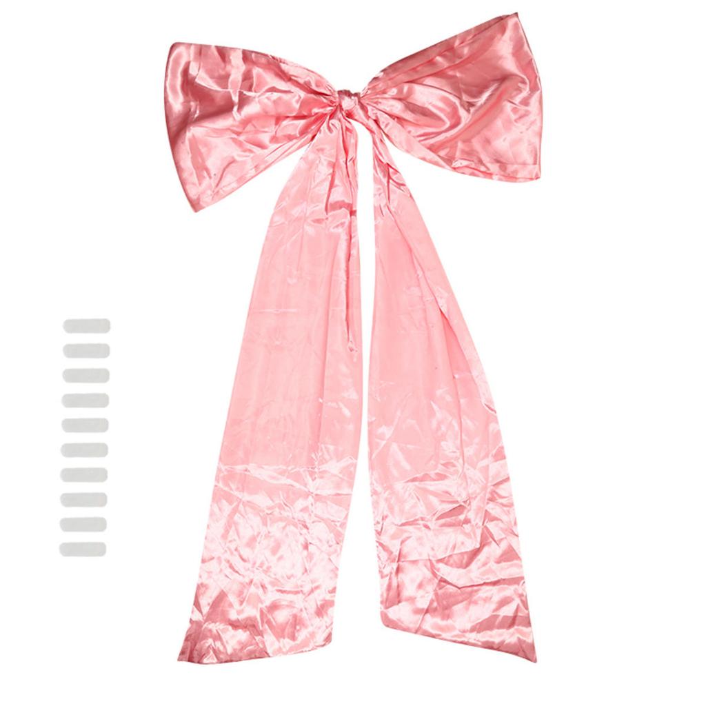 Oversized Bow Ribbon for Backdrop Birthday Party Room Wall Decor Giant Ribbon Tie Hanging Gift Coquette Wall Decor Bowknot