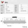 BULL GN-406D High Power Self-Wiring Socket
