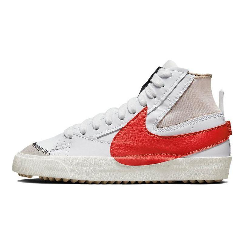 Nike Adidași Bărbați Blazer Mid 77 Jumbo Alb Roșu Habanero Rattan DD3111-102